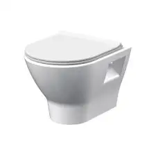 Hot Selling White Ceramic Sanitaryware Wall Hanging Toilet from Indian Supplier of Water Closet Toilet Seat