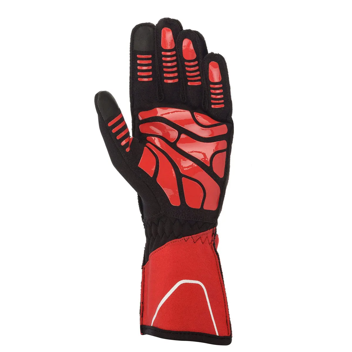 Hot Sale Custom Made Fashionable Winter Warm Men Kart Racing Gloves Reasonable Price Kart Racing Sports Long Gloves