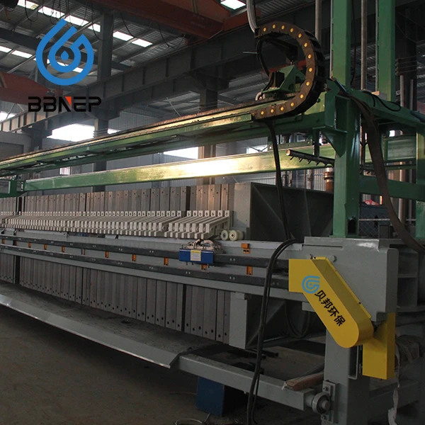 Efficient Automatic Water Washing Filter Press Equipment Effective Frame and Plate Filter Chamber Filter Press