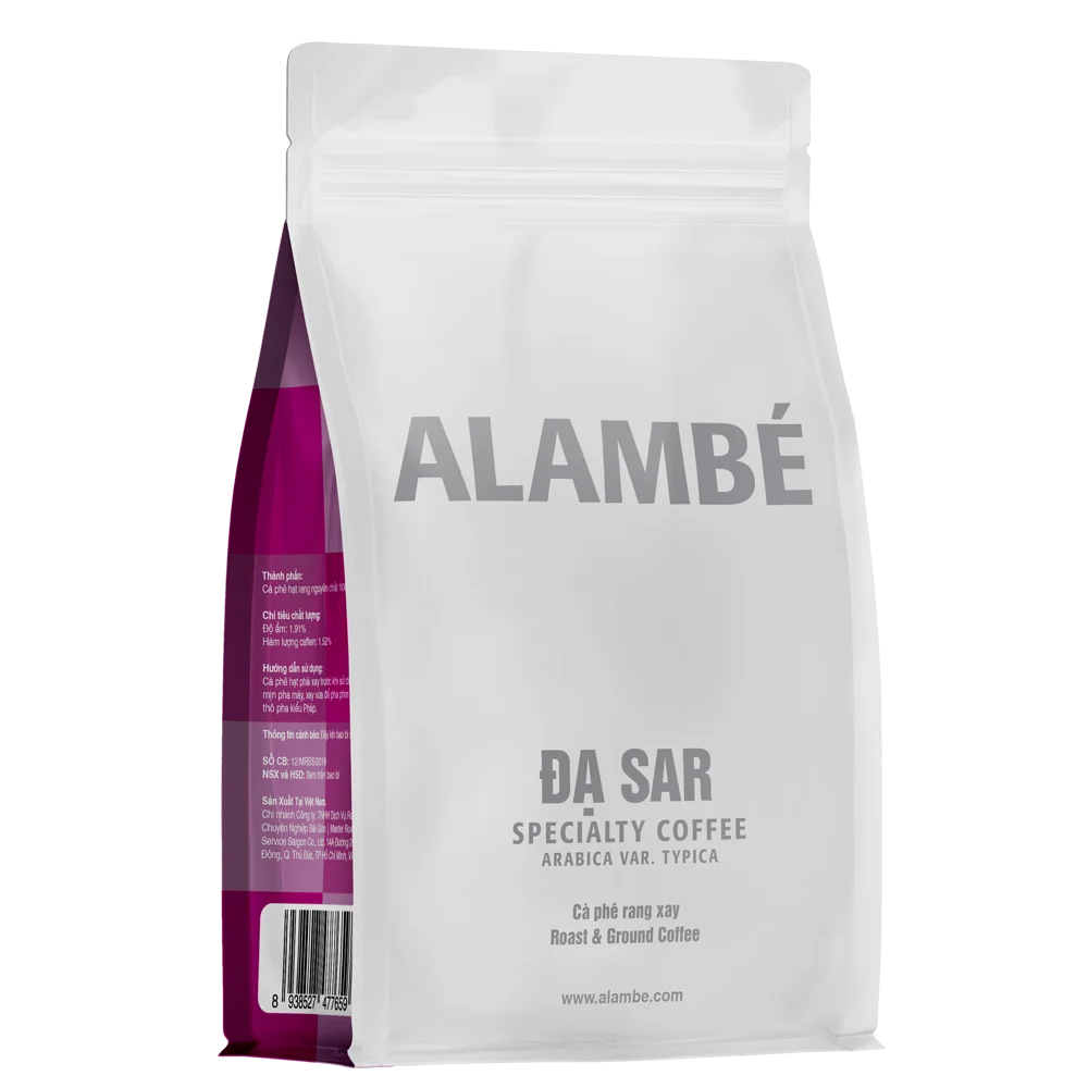 Wholesale Italian Style Ground Roasted Coffee Alambe Da Sar 500g Best Price Espresso Coffee HACCP High Roast