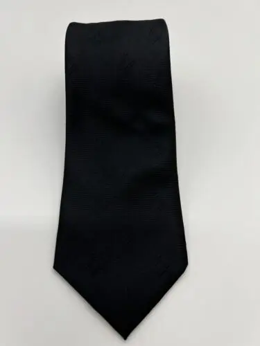 MASONIC REGALIA Craft Masonic Square And Compass Black Tie Handmade Masonic Lodge Gift Tie