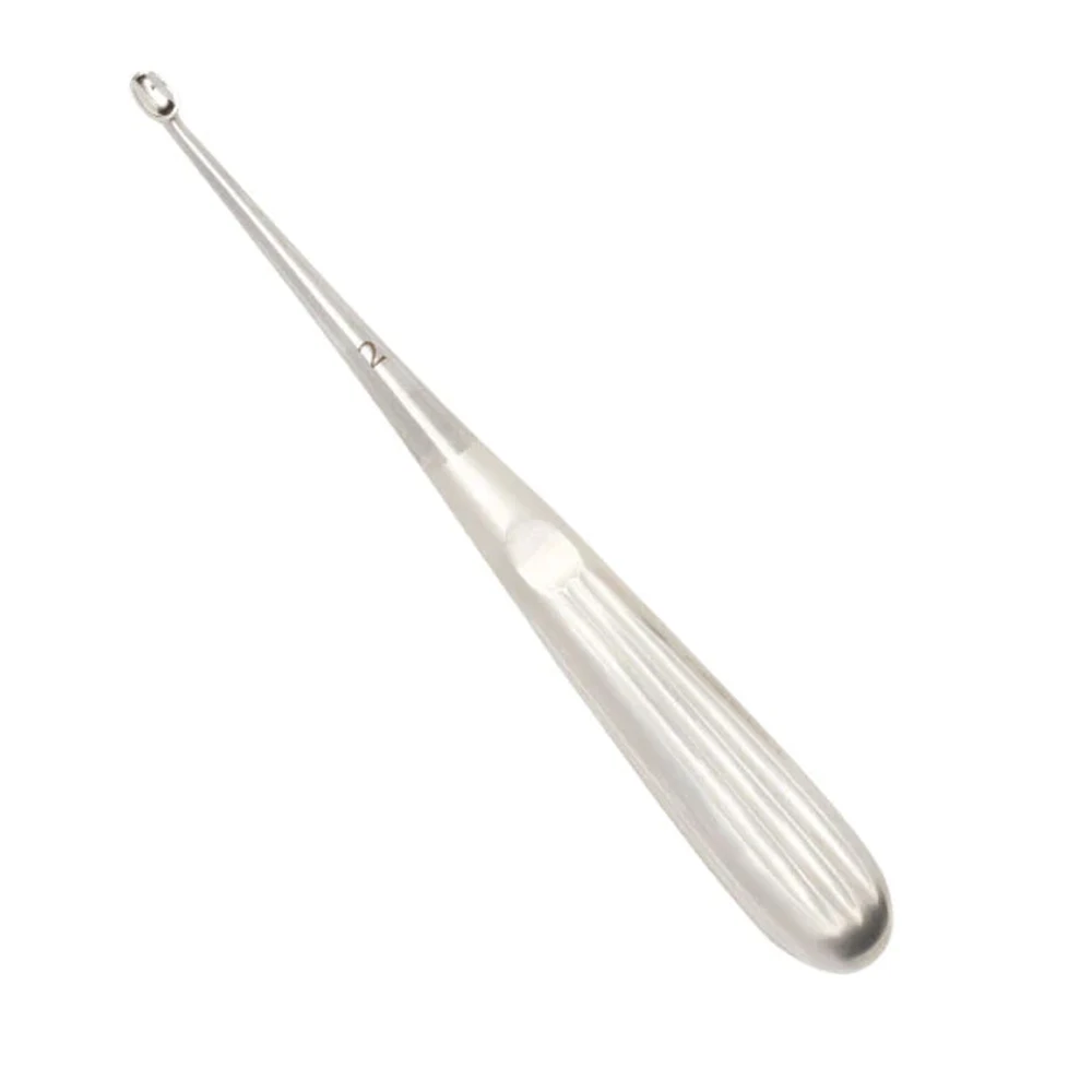OEM Service Stainless Steel Bruns Bone Curette 3mm surgical Instruments Surgical instruments Orthopedic curette