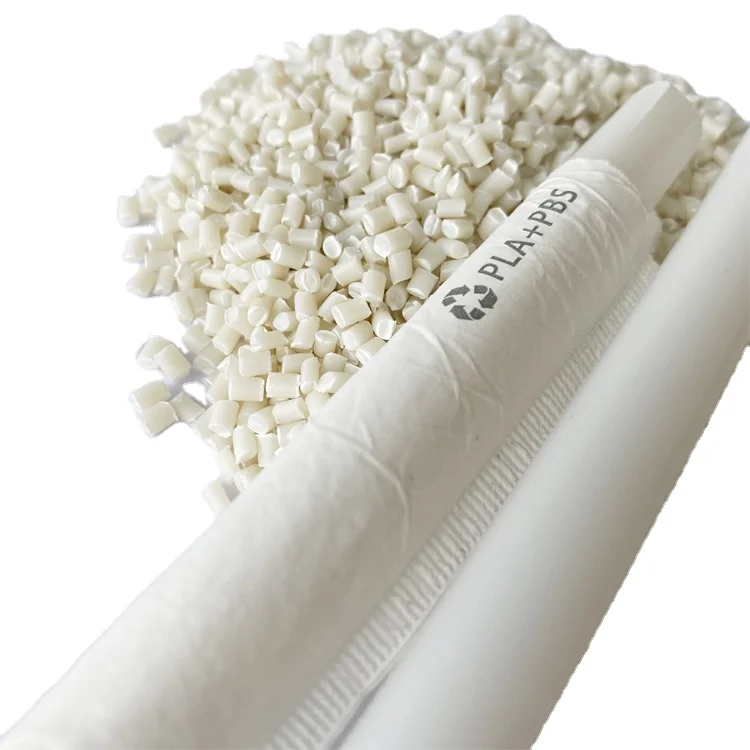 HENGLV Source manufacturer PBAT resin fully biodegradable PLA polylactic acid high transparent film material