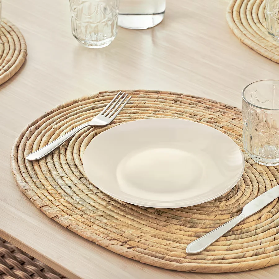 New design high-quality eco-friendly rattan wicker table placemat for dinning-kitchen-decoration handmade form Vietnam