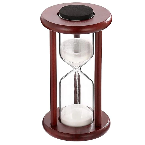 Modern Design Hourglass In Bulk Selling At Good Price Excellent Quality Metal And Wooden Sand Timer Clock For Home & Office Uses