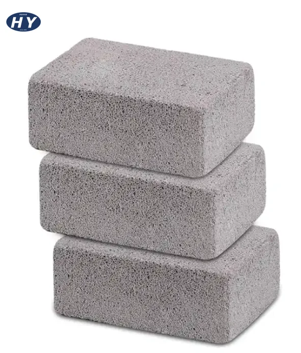 Long-Service Time Hot Selling Tool Good Removing Tool  Foam Glass BBQ Grey Grill Brick Pumice Stone For Swimming Pool