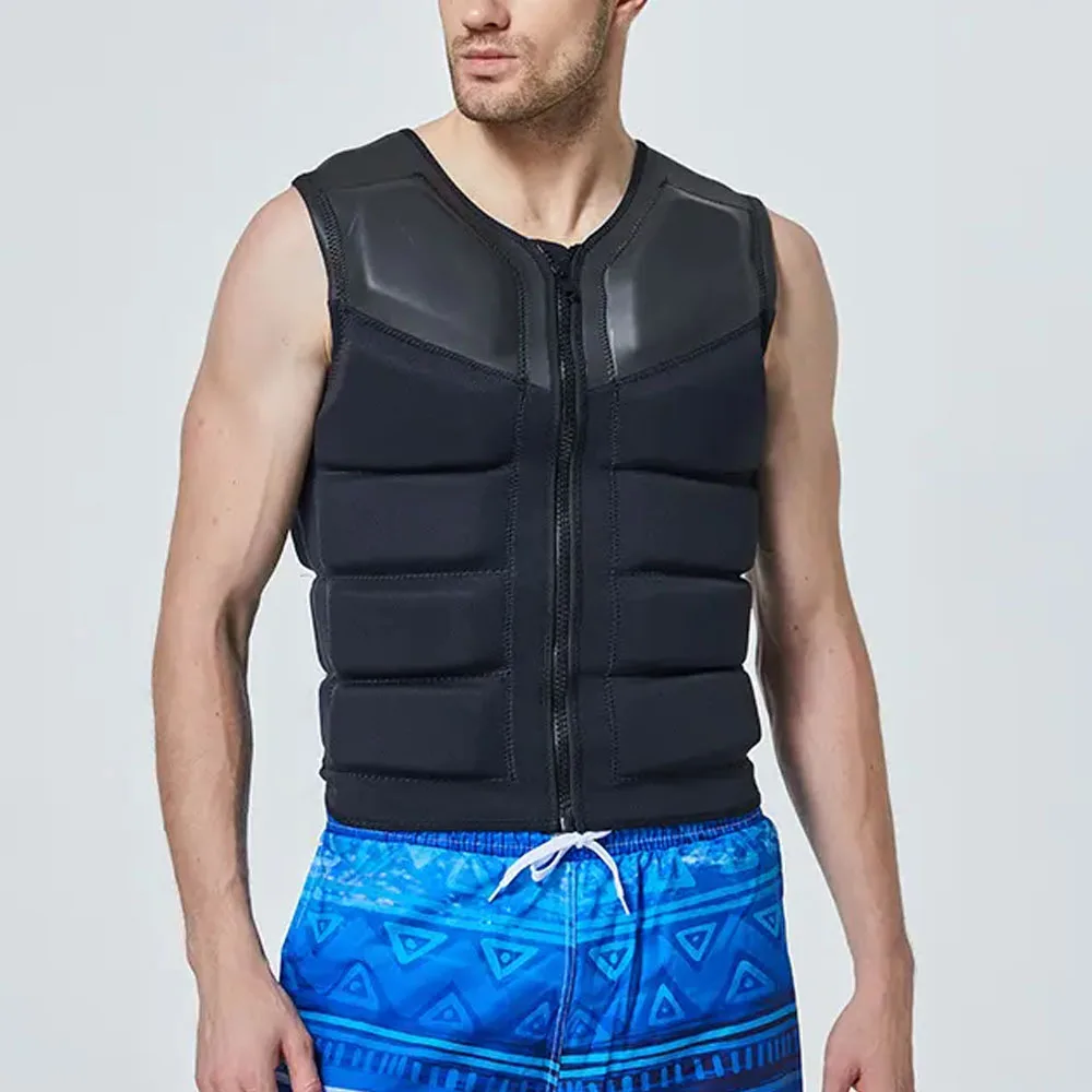 Factory Cheap Adult Life Vest Unisex Surfing Safety Vest Custom Life Jackets with Rescue Whistle Neoprene Life Vest Jacket Adult