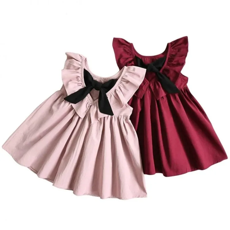 Wholesale Quick Dry Summer Wear Women Kids Dress Cheap Price Plus Size Clothing Kids Dress