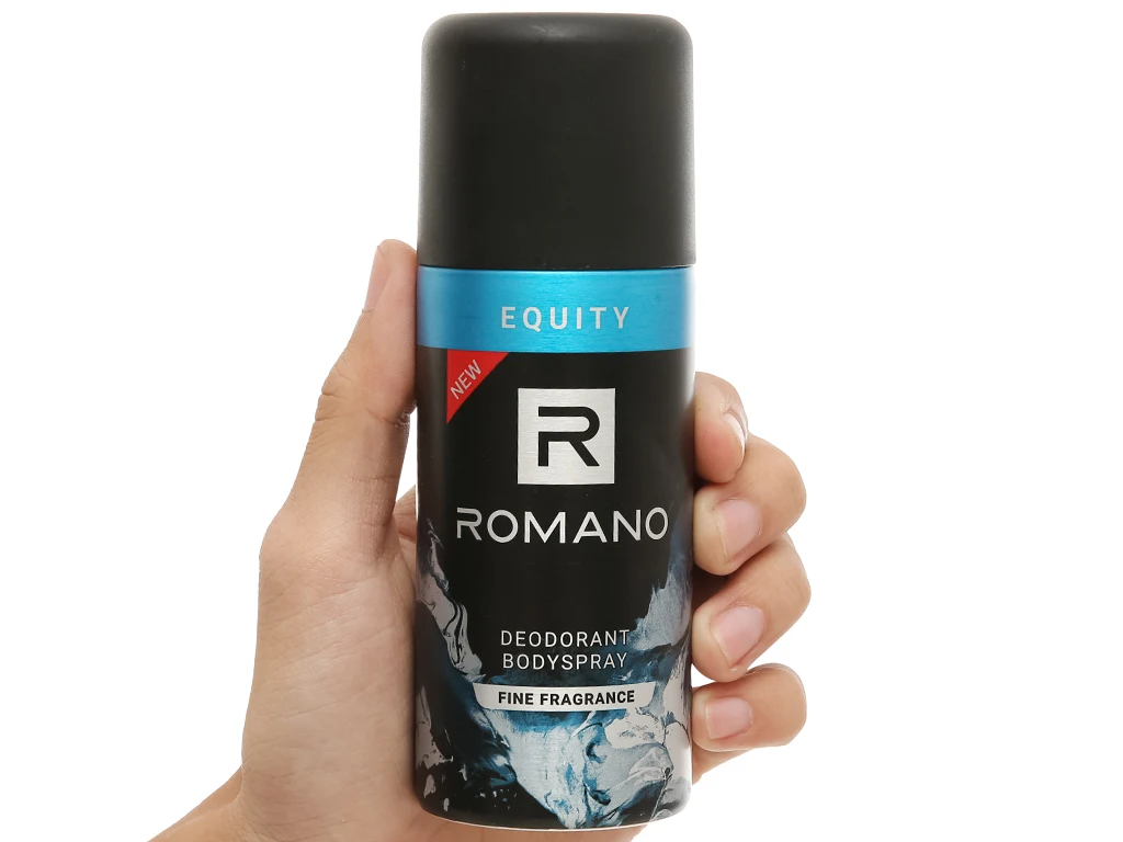 Roman-o Equity body odor suppressant spray