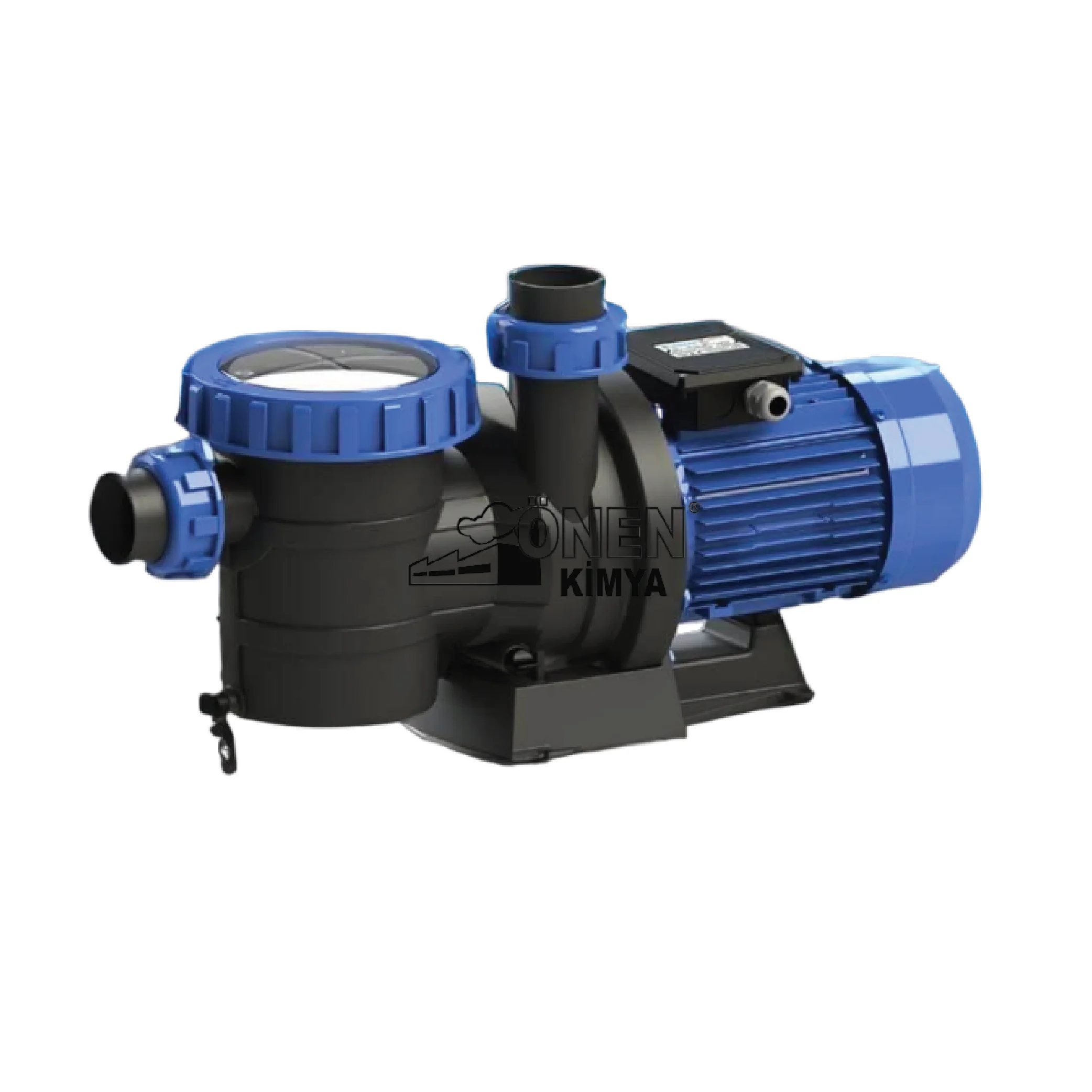Hot Sale Pool Pumps 2024 ONEN KIMYA 380v 3 H P-T Elit-e Model Swimming Pool Pump With Filter And Record Key Blue Color