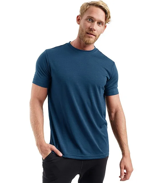 Shirt Workout Casual High Quality Tops Clothing T-Shirt Men Short Sleeve Shirts Sport Lightweight Base Layer Hiking
