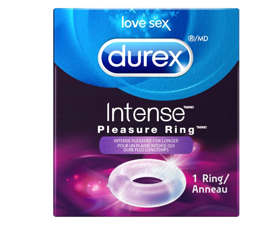 Durex удовольствие кольцо интенсивное оставаться в стойком состоянии дольше супер эластичный и мягкий водонепроницаемый
