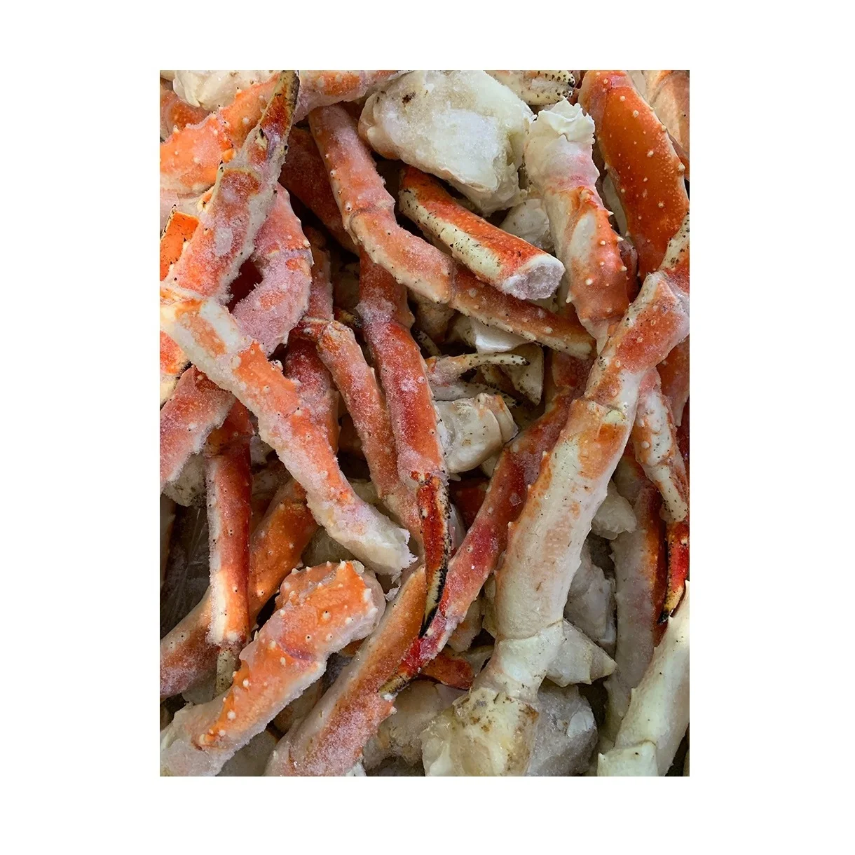 Дикий пойман замороженные ножки аляскинского краба/отварные