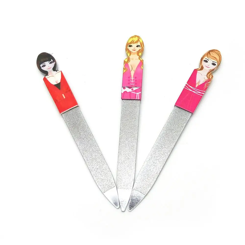 Barbie Handle Nail File For Girls Stainless Steel High Quality Sustainable Factory Direct Price Nail File For Manicure