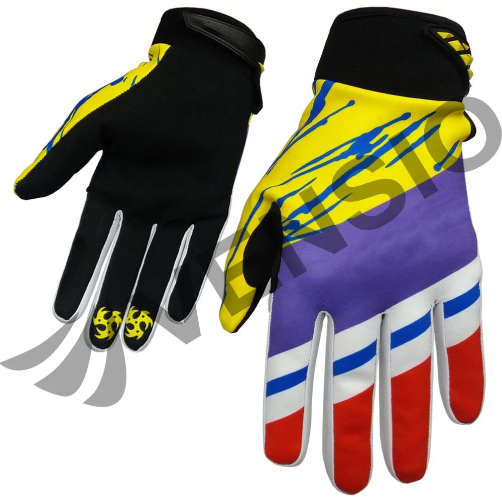 Motorcycle Gloves for Motocross Durable Breathable Comfortable & Soft Riding Gloves for Grip and Protection