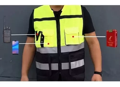 Enhanced Visibility Safety Vest, Hi Viz And safe for Motorcycle, Running/Jogging, Bike/Bicycle Riding Outdoor Activities, Yellow