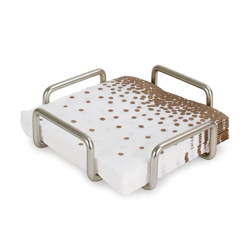 White Napkin Holder Wedding Usage Hotel Room restaurant Bar Tissue Box Made in India Handmade Commercial Buyers Best sell 2023