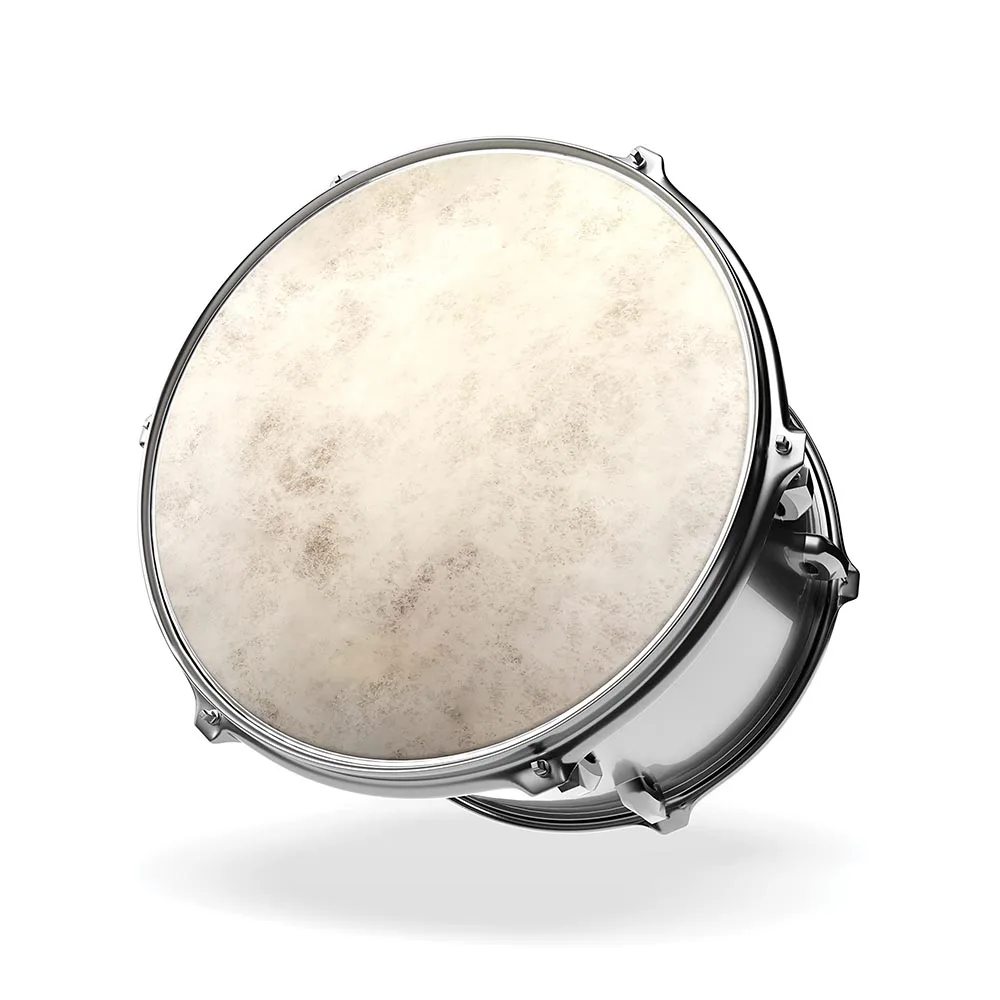 Latest Arrivals 2024 Silver Color Custom Size Drum Head Skin Top Trending Best Selling Drum Skin Head