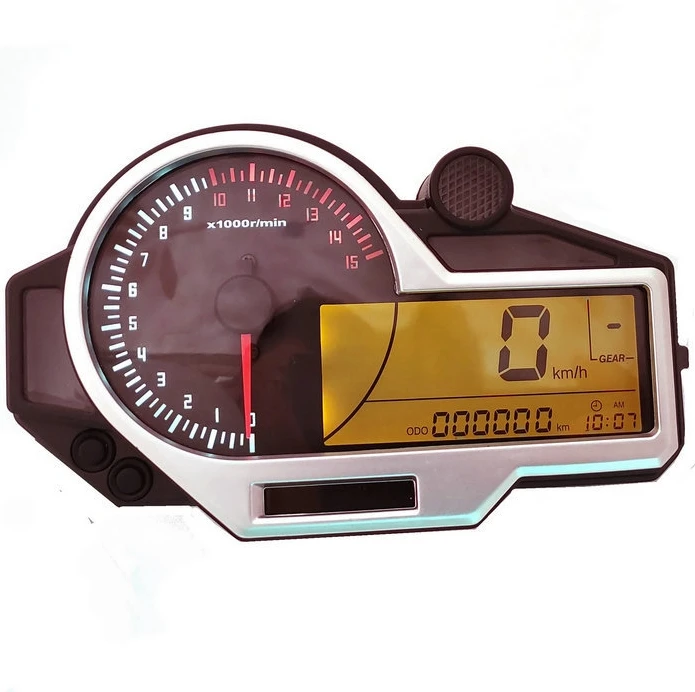 Digital Meter For Motorcycle Motorbike Scooter 12V LCD Display Material Origin