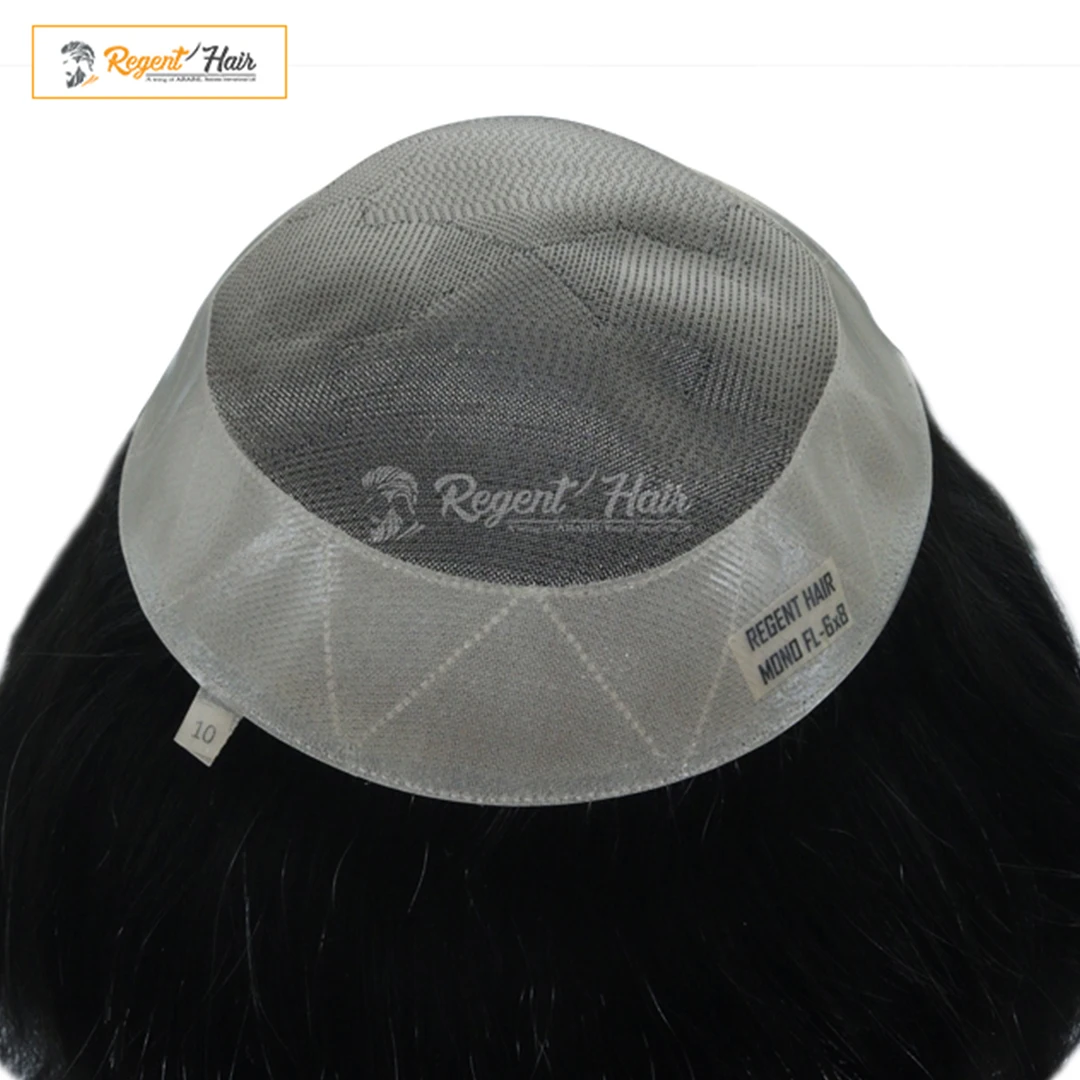 Direct Factory Manufacture Wholesale Price High Quality Swiss Mono Lace Front Human Hair Wig for Men High Quality Low MOQ