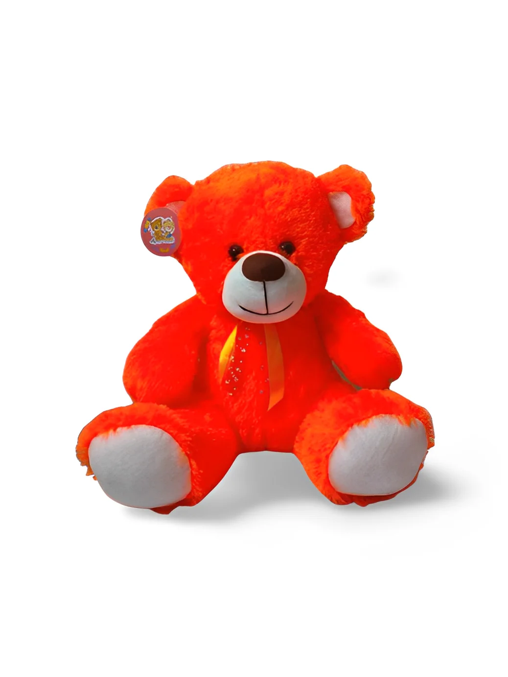 Factory Wholesale Custom Brand Plush Teddy Bear Stuffed Animal Toy Low MOQ Soft Ribbon Multi-Colored Cheap Promotional Toys Bulk