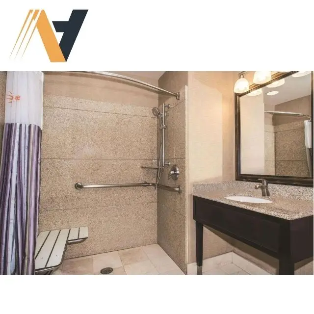 Furniture for hotel projects. OEM project for LaQuinta. Luxurious wooden furniture. Accept bulk orders. Vietnamese brand.