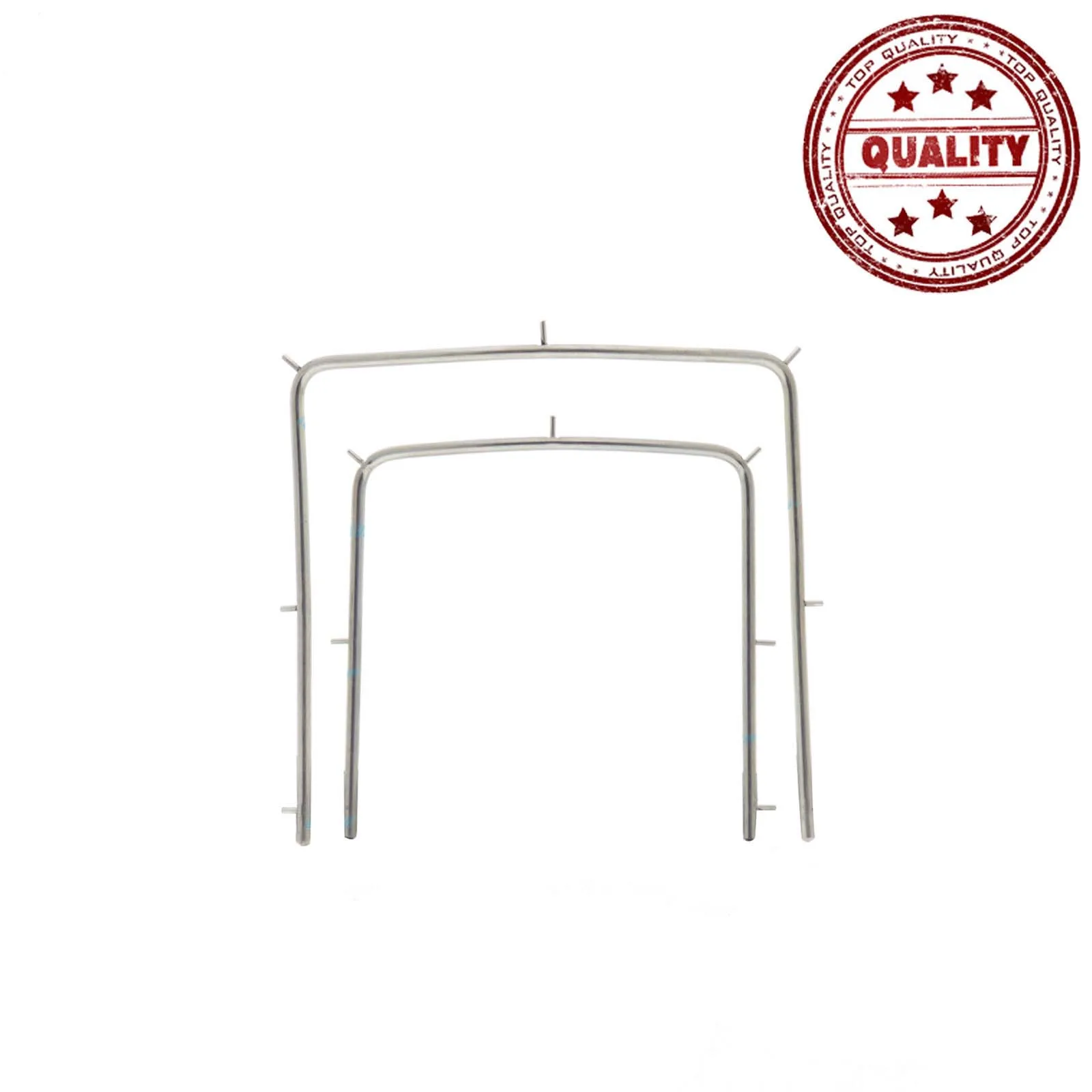 Rubber Dam Clamp Sets Dental Rubber Dam Kit 12 PCS Stainless Steel Dental Examination set Frame Punch Clamps