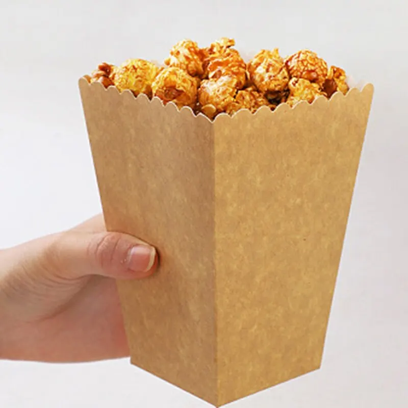 WHOLESALES  OEM All Size Disposable Paper POPCORN Cup Take Away Coffee Packaging Paper Cups