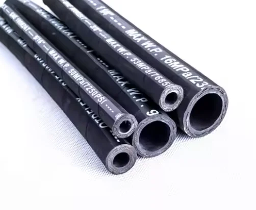 Wholesale Excavator Spare Parts Wire Braid Oil Resistant Rubber Hydraulic Hose