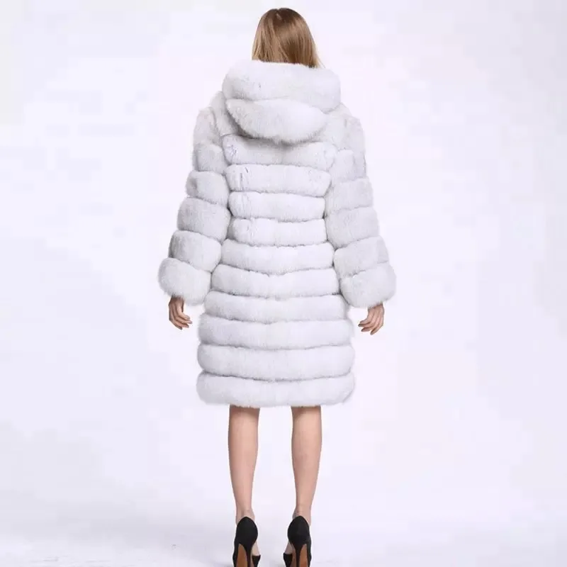 Customized Wholesaler Women Fake Fur Long Bubble Parka Coat Jacket In Winter Fall Oversize Luxe Paneled Faux Puffer Fur Coat