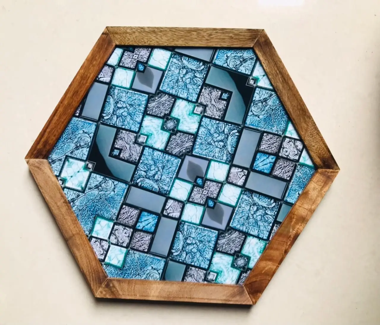 Доступная цена поднос для завтрака Высококачественная эмалированная доска из МДФ еды обеденный Обеденный набор уникальный стиль