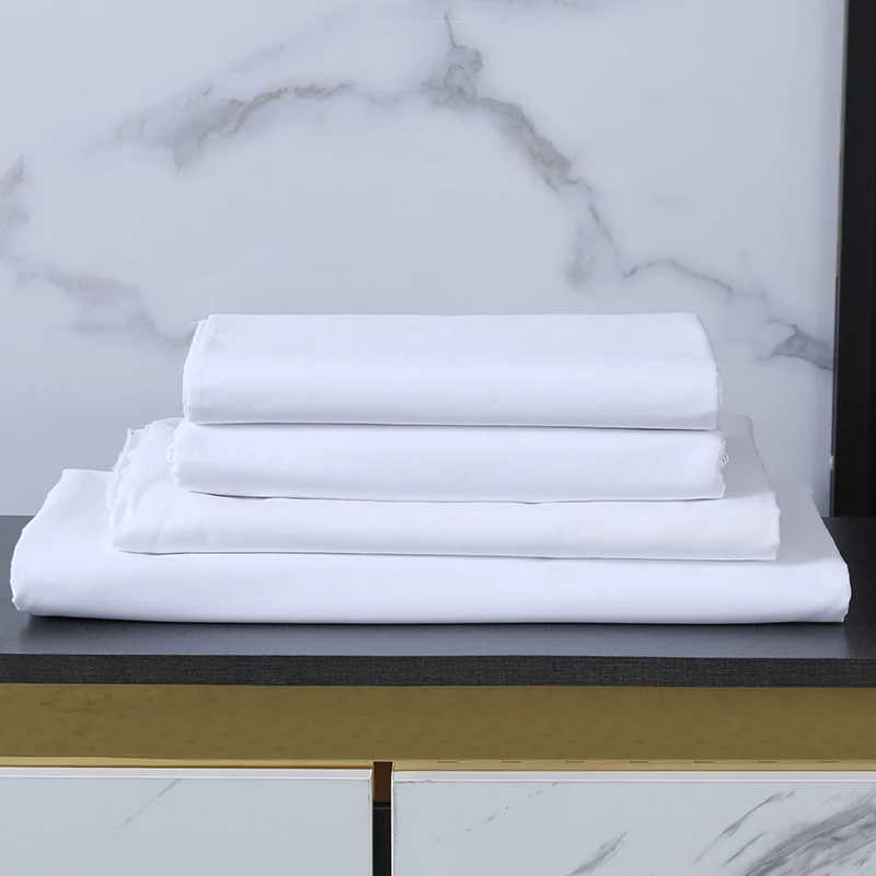 50 polyester 50 cotton hotel bedding fabric 40s percale White fabric in roll Extra wide fabric for bedding