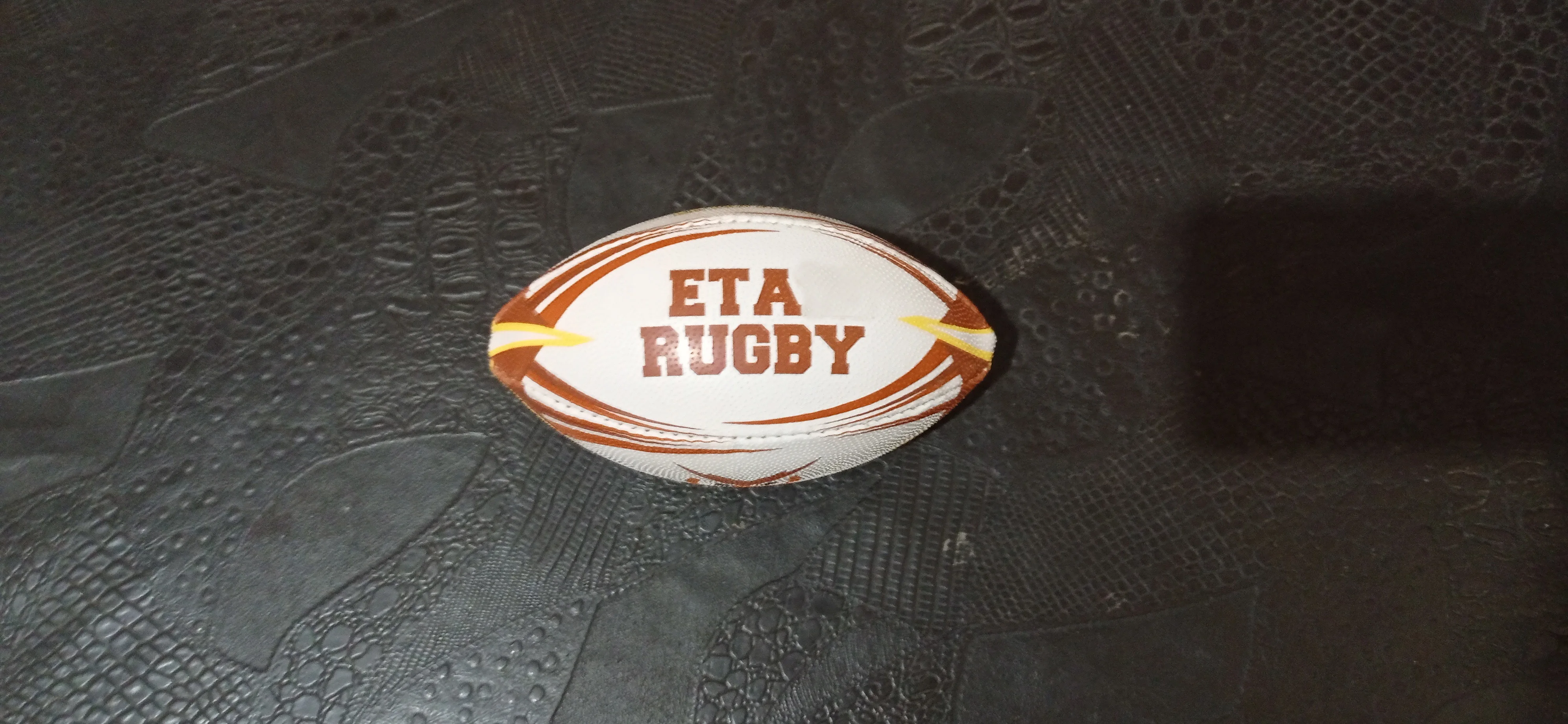 Mini Rugby ball made of Synthetic Rubber with grip Size 8 inch / 10 inch midi rugby ball for promotions, advertisements & gifts
