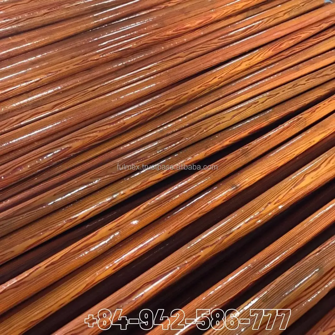 Manufacturer Brooms from Viet nam Cleaning Wooden mop handle broom stick price for sale Size 120cm * 2.2cm