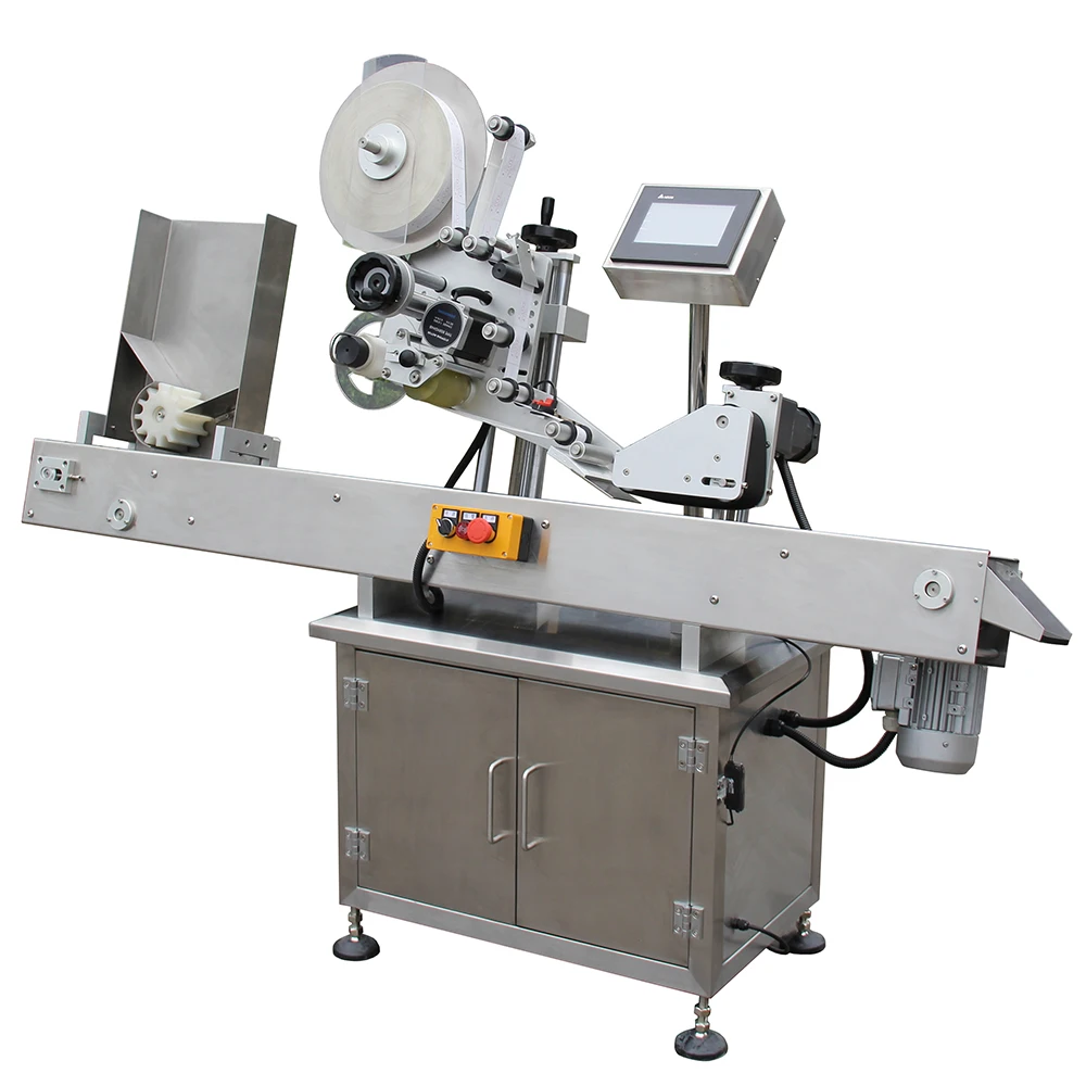 Oral solution label applicator machine chemical bottle cosmetics round bottles labeling machine