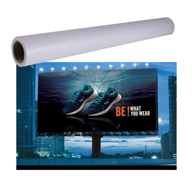 Backlit Flex Banner 510G Fabric Roll Lifter for Frontlit and Backlit PVC Scrolling Flex Advertising Poster Materials