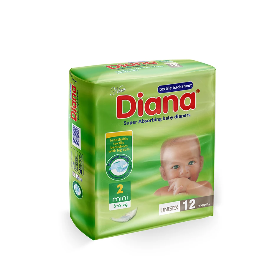 Bulk Supply Turkey Diaper New Diana Super Absorbing Baby Diaper at Lowest price Diana Baby Diaper