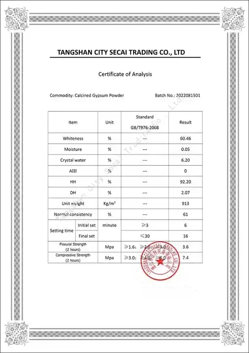 From China fgd gypsum supplier gypsum powder 25kg bag gypsum powder production plant price