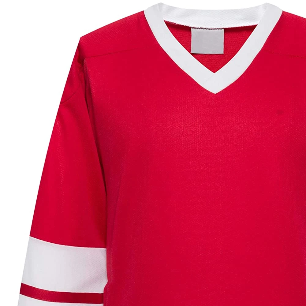Men Long Sleeve Sports Wear Ice Hockey Jersey In Reasonable Price / 2022 Best Selling Ice Hockey Jersey