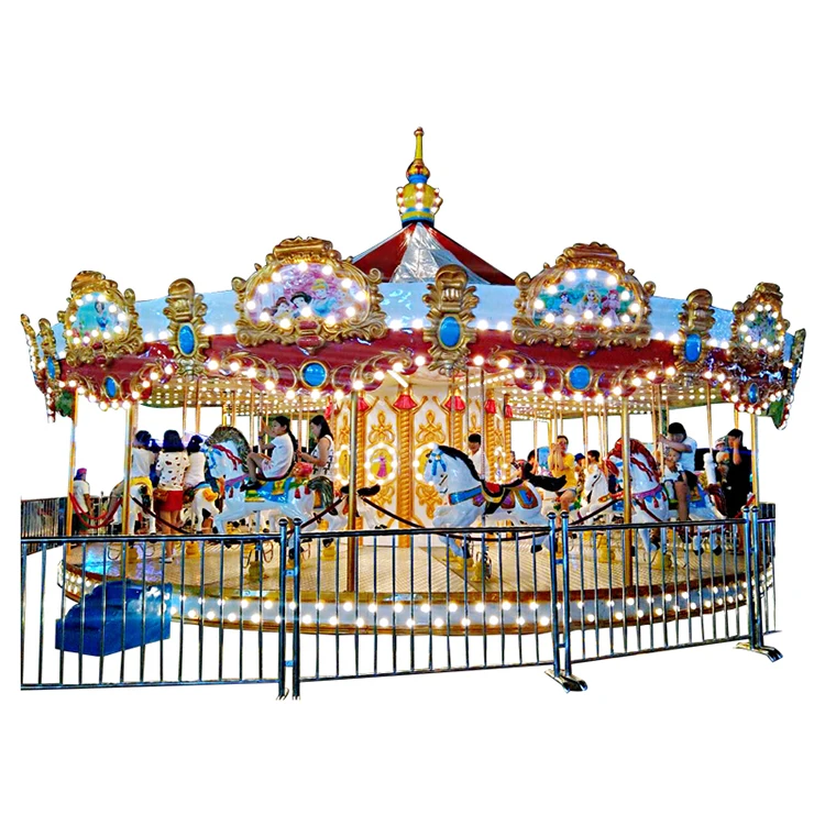 Amusement Park rides Children Merry Go Round Carousel horse for sale