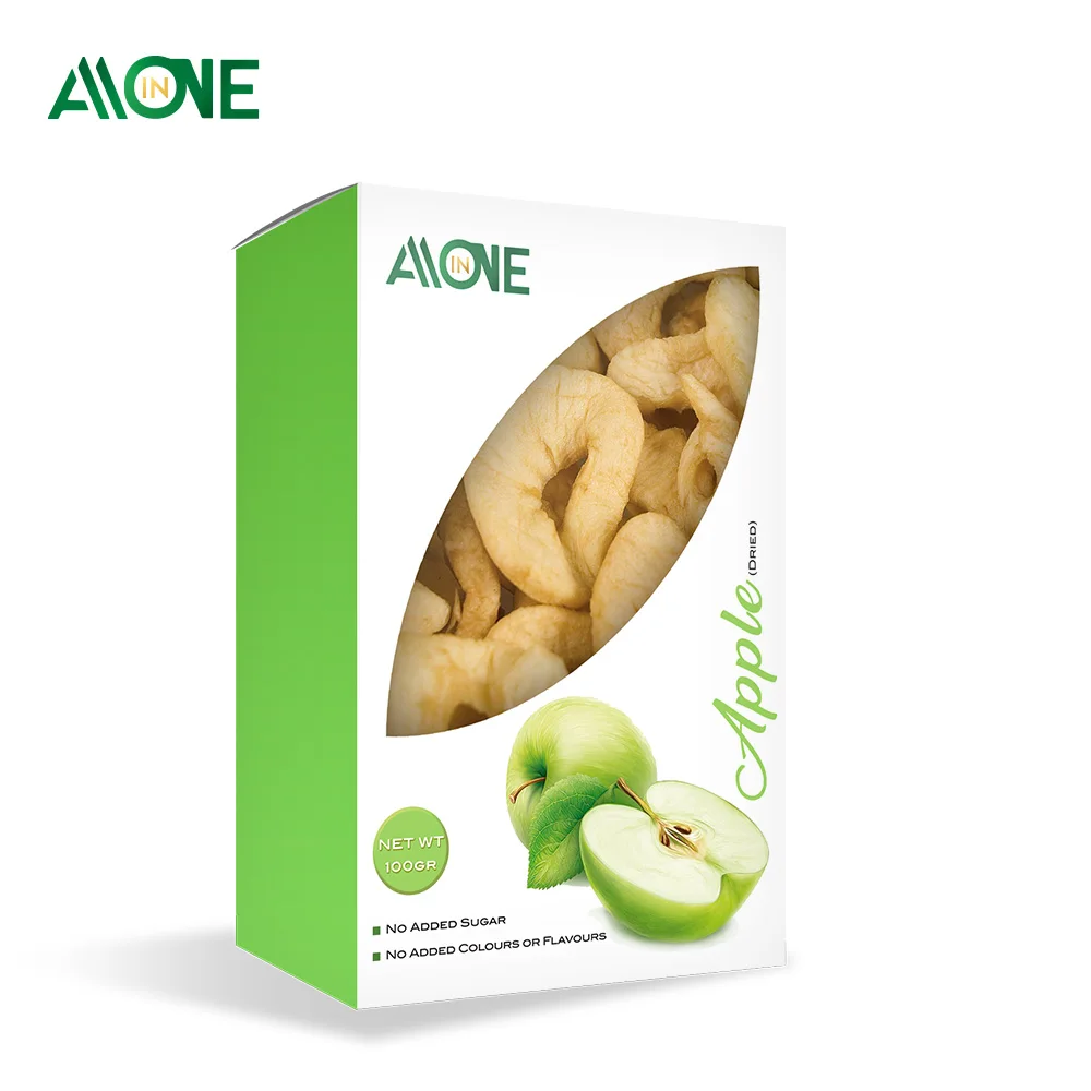 100 GR Dried Apple Best Quality Best Price Natural Healthy Dried Snack Omani Exporter Supplier Global Market