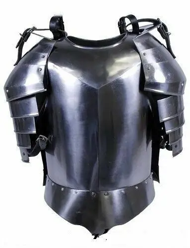 Armour 18G Steel Body Medieval NEW Shoulder with ARMOR JACKET
