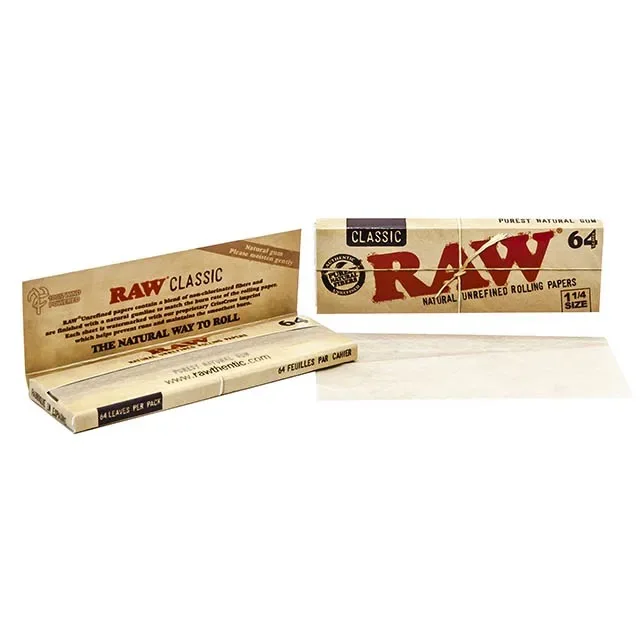 Custom Rolling Papers Smoking Paper Roll Natural  Unbleached Hemp Rolling Paper,  Direct Factory Made