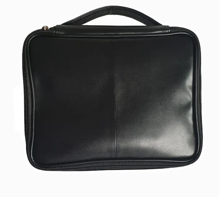 Organizer Travel Tech Case Leather Electronics Accessories Storage Box Portable Holds Phone Charger Cables and other essentials