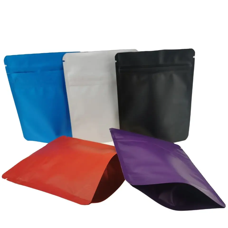 Hot Sale Custom Printed 3.5g 7g Mylar Bag Smell Proof Small Stand Up Bag in Stock
