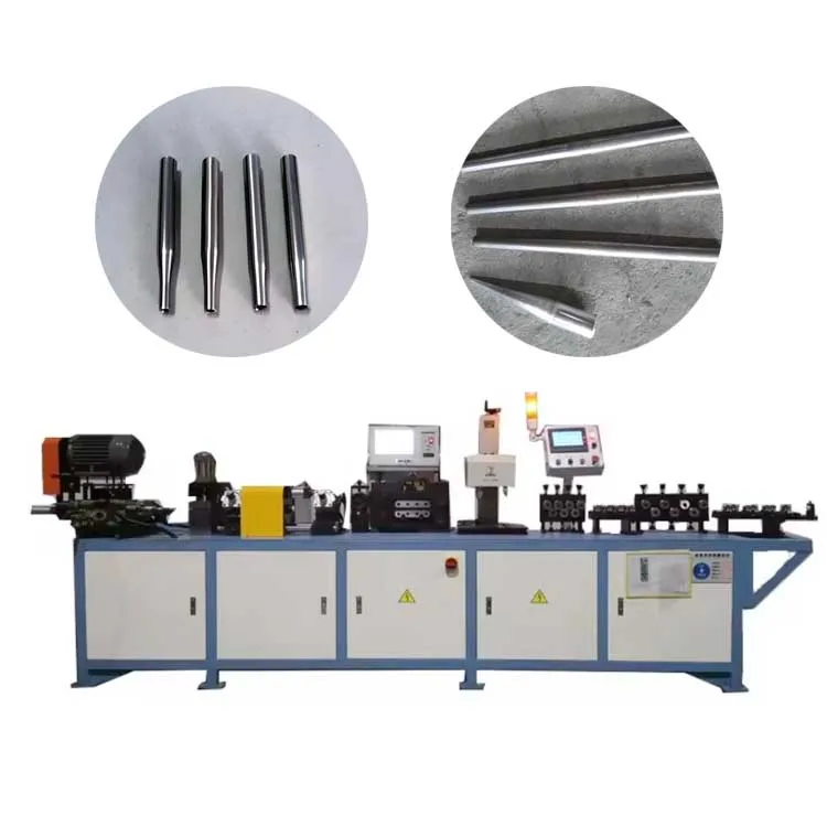 Automatic Straightening,Cutting And Shrinking Machine For Copper,Aluminum And Iron Pipes