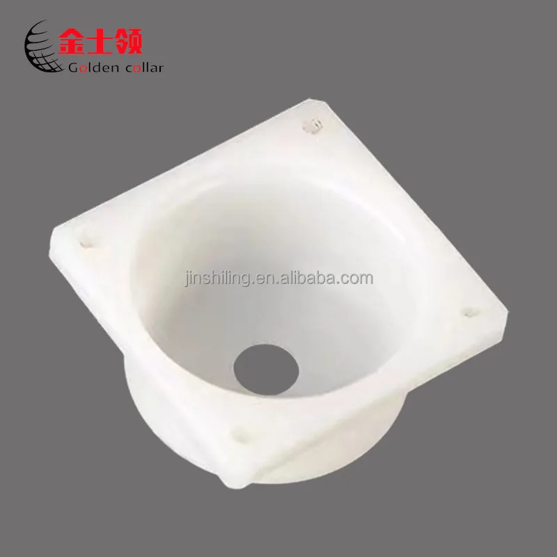 PFA raw material processing Engineering plastic project Tefloning PFA Hose Tubing PFA CNC Parts for Semiconductor needs