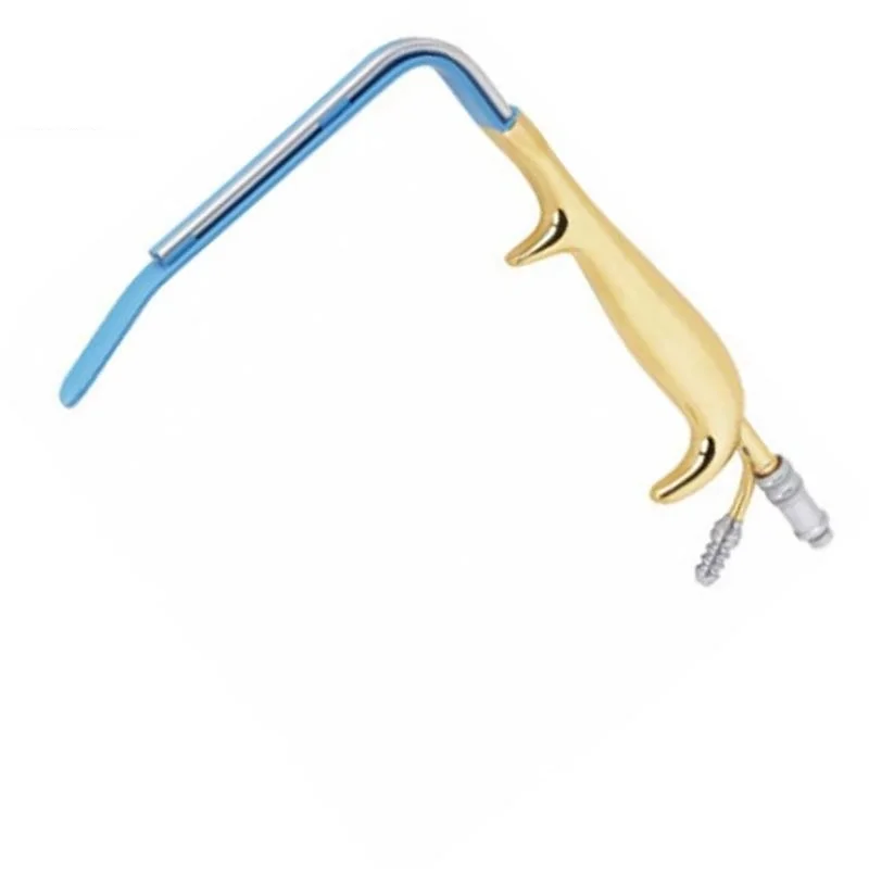 High Quality Brand New Retractor Insulated With Fiber Optic Light Guide and Suction Tube With Smooth End Medical Plastic Surgery