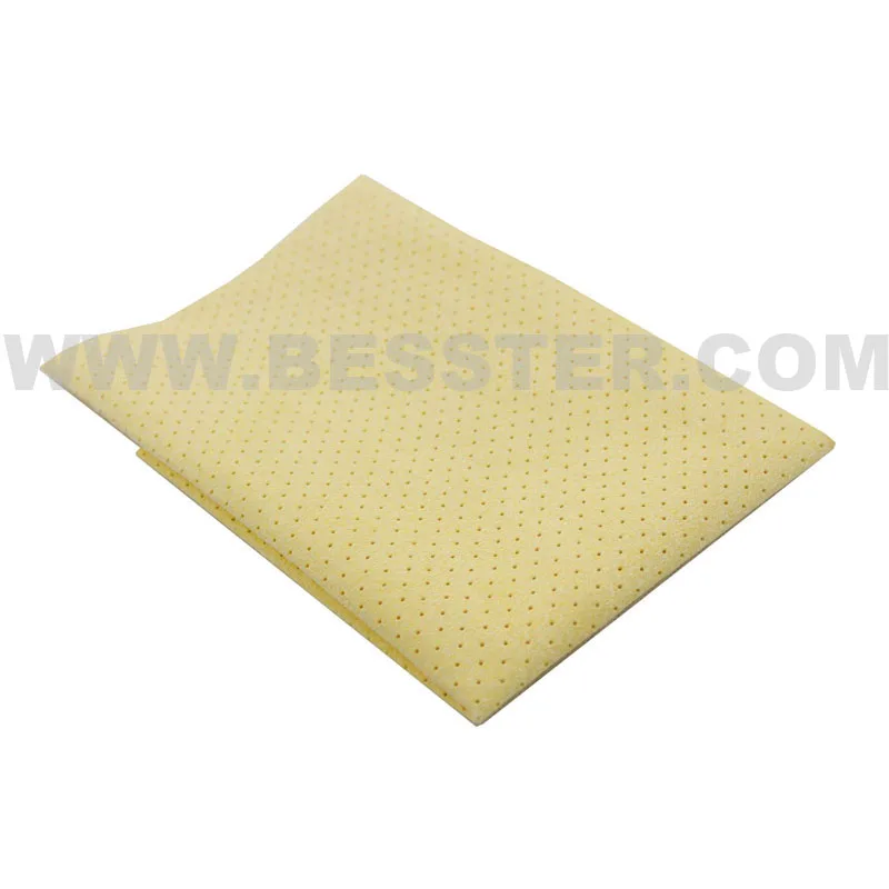 Yellow Aperture Multi Purpose Pu Cloth Cleaning Microfiber  Nonwoven Car Wipes Reusable Household Cleaning WIpes