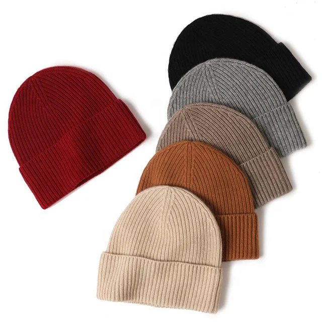 Wholesale custom logo winter beanies hats Embroidered Bennie Beni Beanies Hat Plain Beanie Skull for Men Fashionable